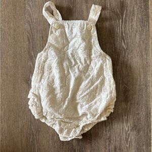 Cream Lace Kids Bodysuit